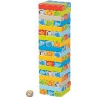 Geschicklichkeitsspiel Wackelturm mit Tiermotiven von Gollnest & Kiesel GmbH & Co. KG