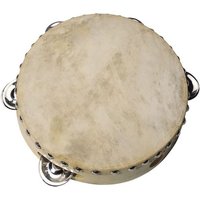Goki Tamburin mit Schellen, Naturfell von Gollnest & Kiesel GmbH & Co. KG