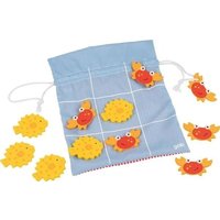 Goki 56771 - Tic Tac Toe Spiel, 10-teilig, Holz/Textil von Gollnest & Kiesel GmbH & Co. KG