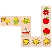 Goki 56815 - Dominospiel Dominiques Domino von Gollnest & Kiesel GmbH & Co.KG