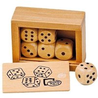 Würfelkasten mit 6 Holzwürfeln von Gollnest & Kiesel GmbH &