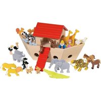 Arche Noah, Holz inkl. 30 Tiere, Noah & Frau von Gollnest & Kiesel GmbH & Co. KG