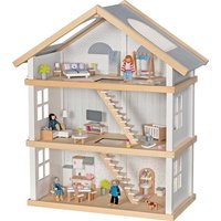 Goki 51491 - Puppenhaus Modern Living, 3 Etagen von Gollnest & Kiesel KG