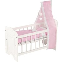 Goki 51762 - Puppenbett mit Himmel und Bettzeug Goki 51762 - Puppenbett mit Himmel und Bettzeug von Gollnest & Kiesel KG