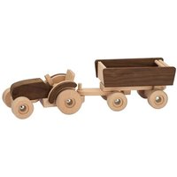 Goki 55915 - Traktor mit Anhänger, goki nature Goki 55915 - Traktor mit Anhänger, goki nature von Gollnest & Kiesel KG