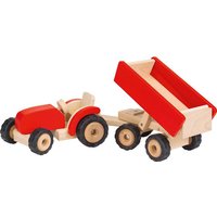 Goki 55942 - Traktor rot mit Anhänger Goki 55942 - Traktor rot mit Anhänger von Gollnest & Kiesel KG