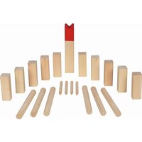 Goki 56324 - Wikingerspiel KUBB inkl. Baumwollbeutel, von Gollnest & Kiesel KG