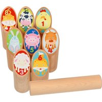 Wikingerspiel Tier Kubb, im Baumwollbeutel von Gollnest & Kiesel GmbH & Co. KG