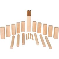 Goki 56686 - Wikingerspiel Kubb, im Baumwollbeutel, goki nature Goki 56686 - Wikingerspiel Kubb, im Baumwollbeutel, goki nature von Gollnest & Kiesel KG