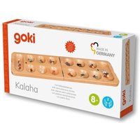 Goki 56789 - Kalaha Spiel mit Halbedelsteinen, Klappformat von Gollnest & Kiesel KG