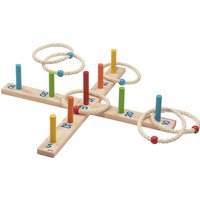 Goki 56801 - Ringwurfspiel mit 6 Sisalringen von Gollnest & Kiesel KG