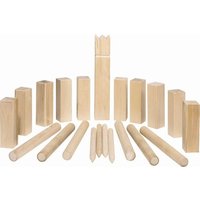Wikingerspiel Kubb, mittlere Größe, im Baumwollbeutel von Gollnest & Kiesel GmbH & Co. KG