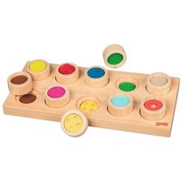 Goki 56895 - Memospiel Oberflächen erfühlen, 11-teilig, Feinmotorik/Tastsinn, Lernspiel Goki 56895 - Memospiel Oberflächen erfühlen, 11-teilig, Feinmotorik/Tastsinn, Lernspiel von Gollnest & Kiesel GmbH & Co. KG