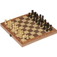 Goki 56921 - Schachspiel in Holzklappkassette von Gollnest & Kiesel KG