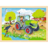 Goki 57326 - Einlegepuzzle Traktor Goki 57326 - Einlegepuzzle Traktor von Gollnest & Kiesel KG