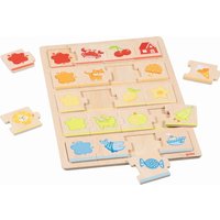 Goki 57343 - Mein erstes Farbenpuzzle von Gollnest & Kiesel KG
