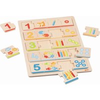 Goki 57344 - Puzzle Lerne zählen Goki 57344 - Puzzle Lerne zählen von Gollnest & Kiesel KG