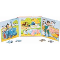 Goki 57384 - Puzzlebuch Bauernhof von Gollnest & Kiesel KG
