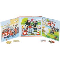 Goki 57385 - Puzzlebuch Feuerwehr von Gollnest & Kiesel KG