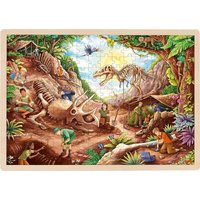 Goki 57395 - Einlegepuzzle Ausgrabung Dinosaurier von Gollnest & Kiesel KG