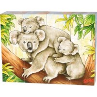 Goki 57418 - Würfelpuzzle Australische Tiere von Gollnest & Kiesel KG