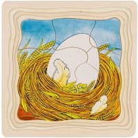 Goki 57521 - Schichtenpuzzle Das Huhn Goki 57521 - Schichtenpuzzle Das Huhn von Gollnest & Kiesel KG