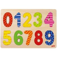 Goki 57574 - Einlegepuzzle Zahlen 0-9 von Gollnest & Kiesel KG