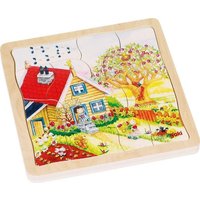 Schichtenpuzzle Jahreszeiten 54 Teile von Gollnest & Kiesel GmbH & Co. KG