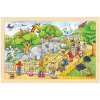 Goki 57808 - Einlegepuzzle Zoobesuch Goki 57808 - Einlegepuzzle Zoobesuch von Gollnest & Kiesel KG