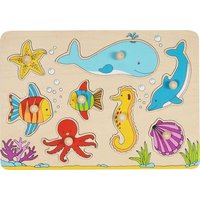 Goki 57953 - Steckpuzzle Unterwasserwelt von Gollnest & Kiesel KG