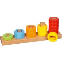 Goki 58410 - Sortierspiel Lerne Zählen mit Ringen von Gollnest & Kiesel KG