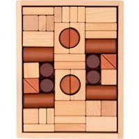 Goki 58450 - Bausteine im Holzkasten Goki 58450 - Bausteine im Holzkasten von Gollnest & Kiesel KG