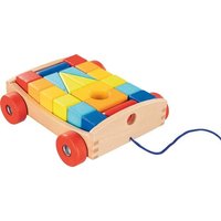 Goki 58719 - Ziehwagen mit 20 Bausteinen von Gollnest & Kiesel KG