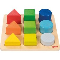 Goki 58753 - Farben- und Formensortierbrett von Gollnest & Kiesel KG