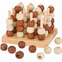 Goki HS058 - 3-D Spiel Tic Tac Toe von Gollnest & Kiesel KG