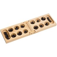 Kalaha Spiel im Baumwollbeutel, Klappformat von Gollnest & Kiesel GmbH & Co. KG