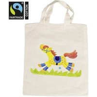 Goki PA057 - Baumwollbeutel unbemalt, 21x23cm, kreativ bemalen, 1 Stück von Gollnest & Kiesel GmbH & Co. KG