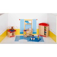 Goki Puppenmöbel Kinderzimmer für Puppenhaus von Gollnest & Kiesel KG