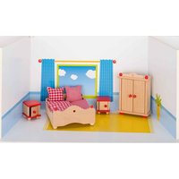 Goki Puppenmöbel Schlafzimmer für Puppenhaus von Gollnest & Kiesel KG