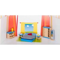 Goki Puppenmöbel Schlafzimmer für Puppenhaus Goki Puppenmöbel Schlafzimmer für Puppenhaus von Gollnest & Kiesel KG