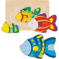 Goki Schichtenpuzzle Fisch, Holz Goki Schichtenpuzzle Fisch, Holz von Gollnest & Kiesel GmbH & Co. KG