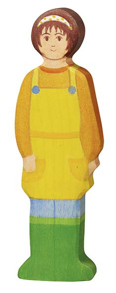 Holztiger Holzfigur Bäuerin Holztiger Holzfigur Bäuerin von Gollnest & Kiesel KG