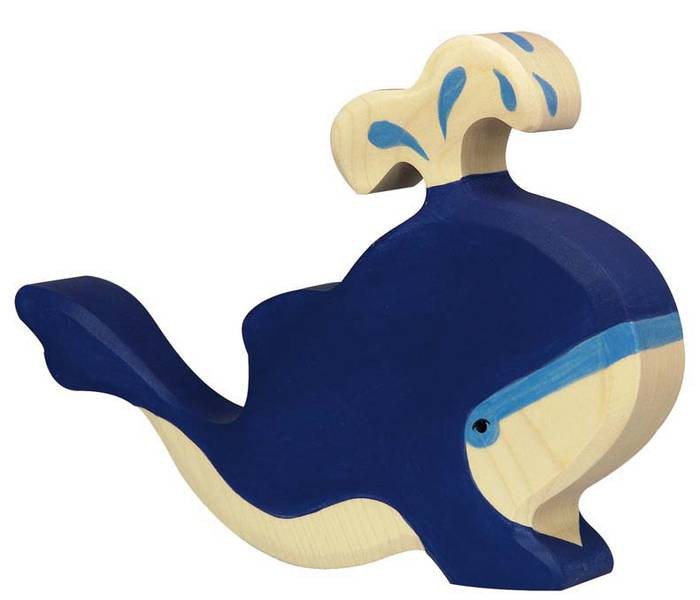 Holztiger Holzfigur Blauwal Holztiger Holzfigur Blauwal von Gollnest & Kiesel KG