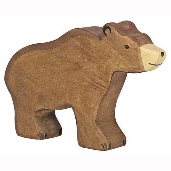 Holztiger Holzfigur Braunbär von Gollnest & Kiesel KG