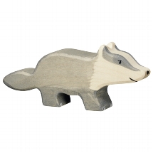 Holztiger Holzfigur Dachs von Gollnest & Kiesel KG