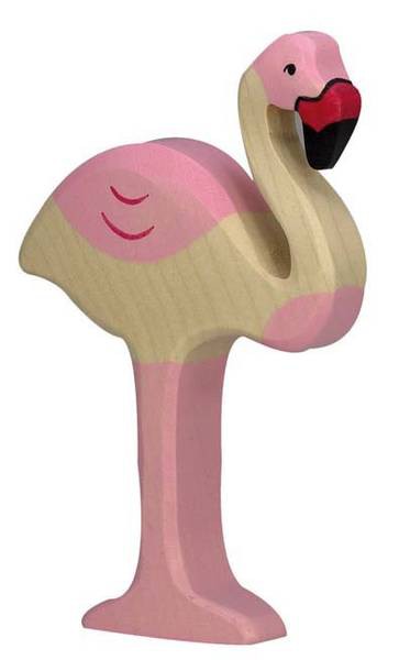 Holztiger Holzfigur Flamingo Holztiger Holzfigur Flamingo von Gollnest & Kiesel KG
