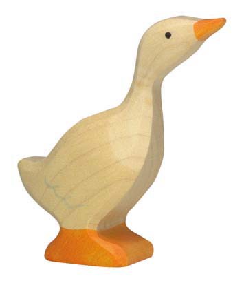 Holztiger Holzfigur Gans, klein Holztiger Holzfigur Gans, klein von Gollnest & Kiesel KG