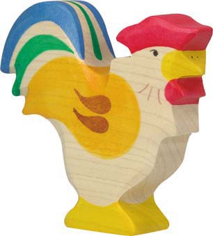 Holztiger Holzfigur Hahn Holztiger Holzfigur Hahn von Gollnest & Kiesel KG
