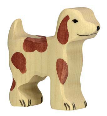 Holztiger Holzfigur Hofhund klein von Gollnest & Kiesel KG