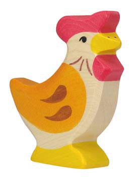 Holztiger Holzfigur Huhn von Gollnest & Kiesel KG